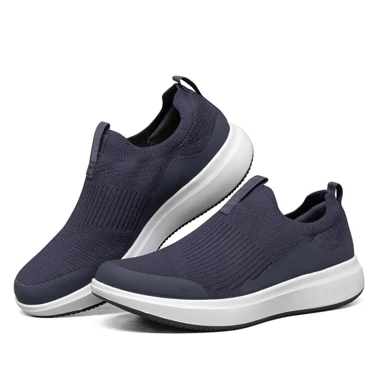 China Footwear Fashion Breathable Outdoor Zapatos Comfortable Light Weight Slip On Men's Casual Shoes